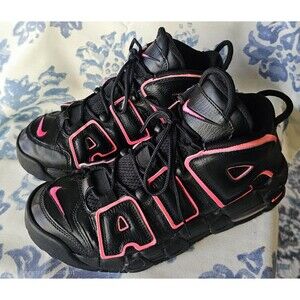 Nike Air More Uptempo Pink Blast 415082-003 Size 7Y Kids